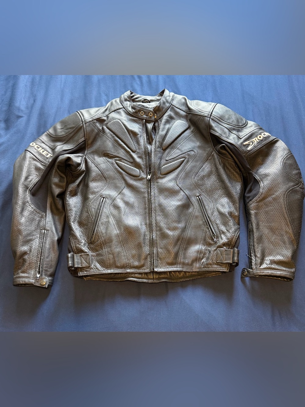Joe Rocket Armored Motorcycle Jacket Size 46